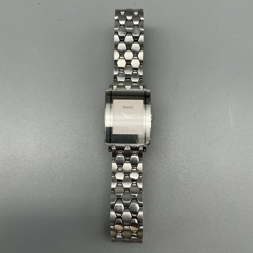 Rado DiaStar Womens Watch 18mm Stainless 153.0488.3 Swiss New Battery 5.75